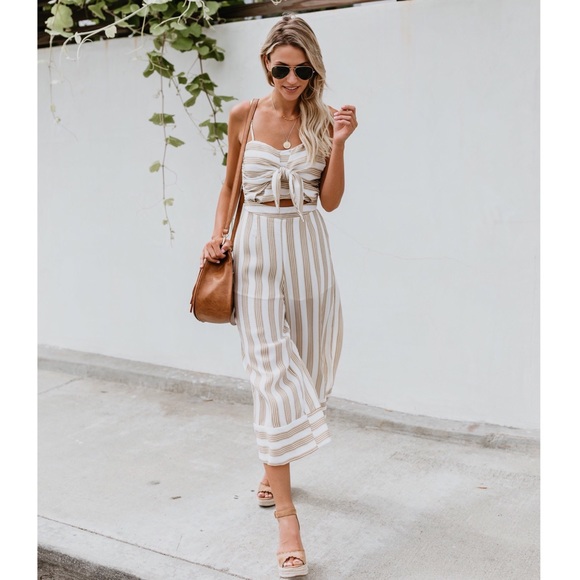 Vici Pants - Jump Street Tie Jumpsuit - Vici Dolls